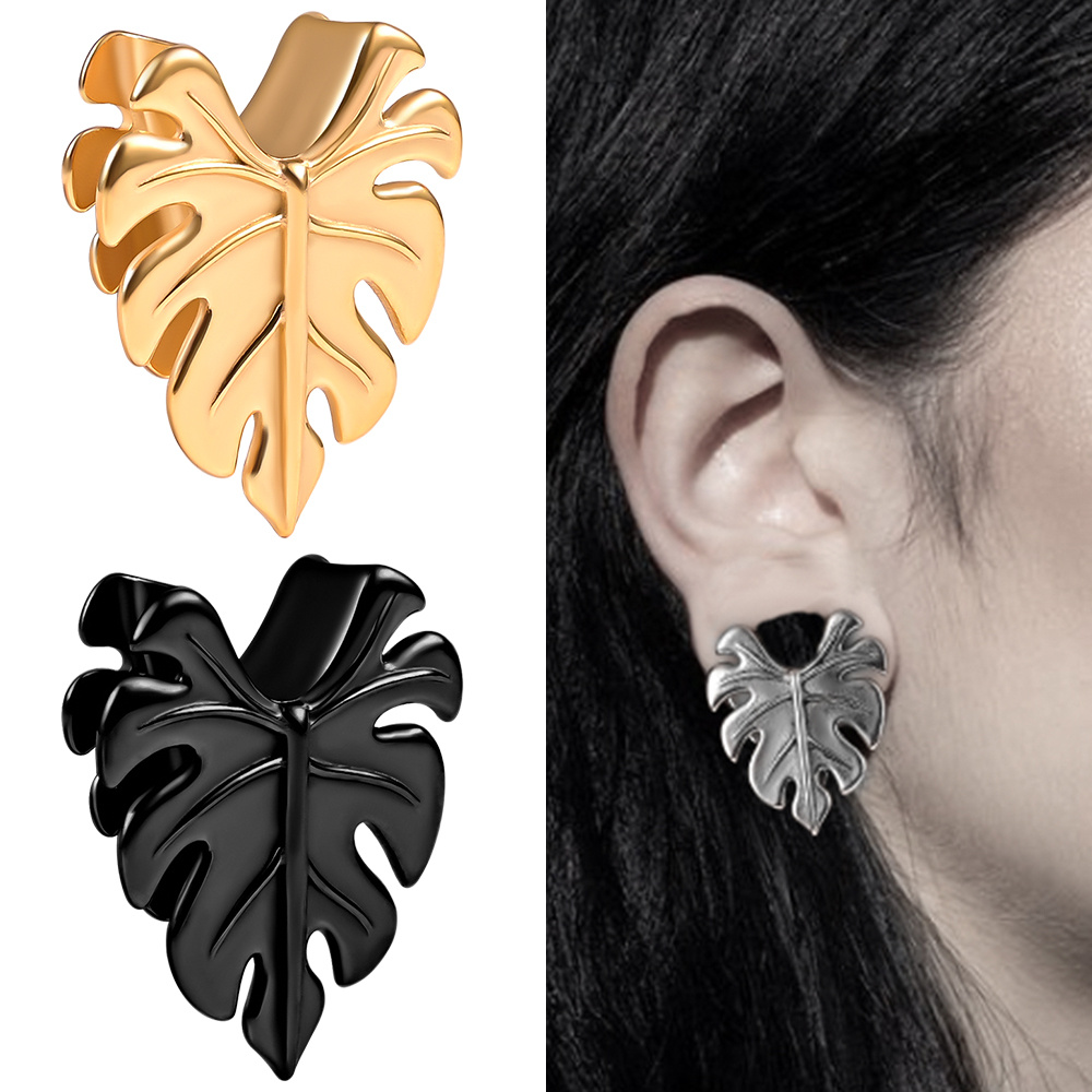 Body Jewelry Hangers - Vanku 2 pçs folhas abertas sela