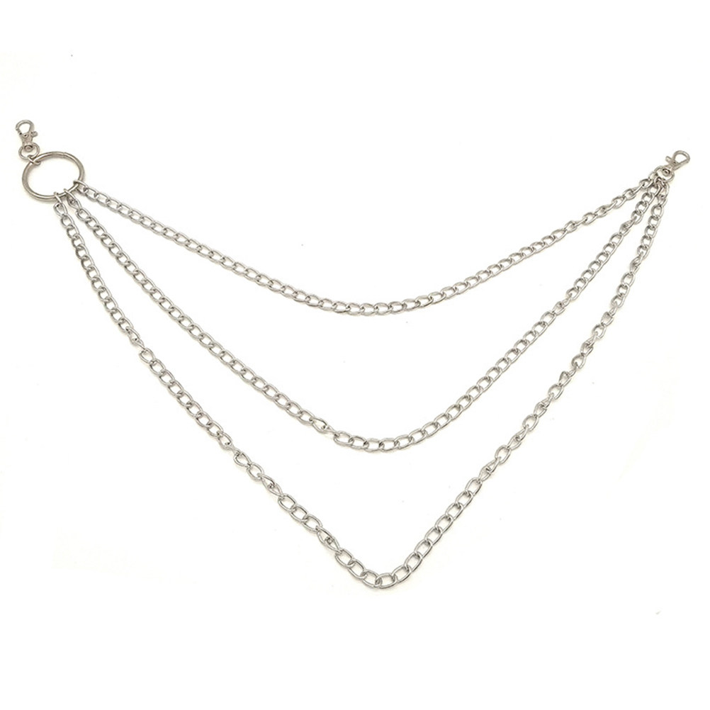 Body Jewelry Ideas - 1 unidade de corrente metálica brilhante