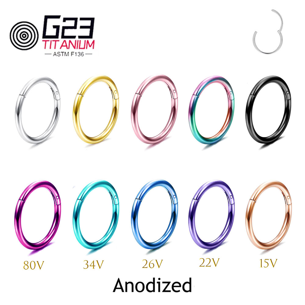 Body Jewelry Implant Grade Titanium - Atacado g23 titânio nariz piercing f136