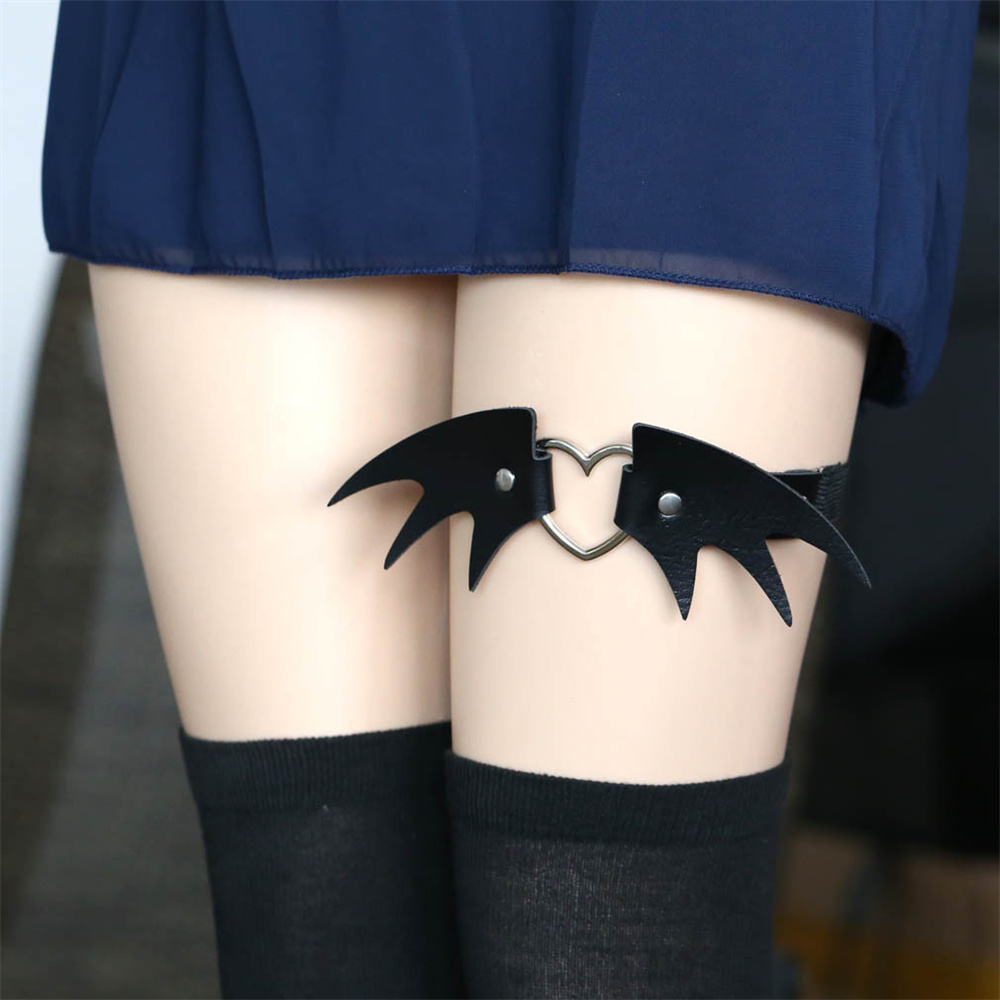 Body Jewelry Thigh Chain - Anel de Coxa Elástico para Cosplay,
