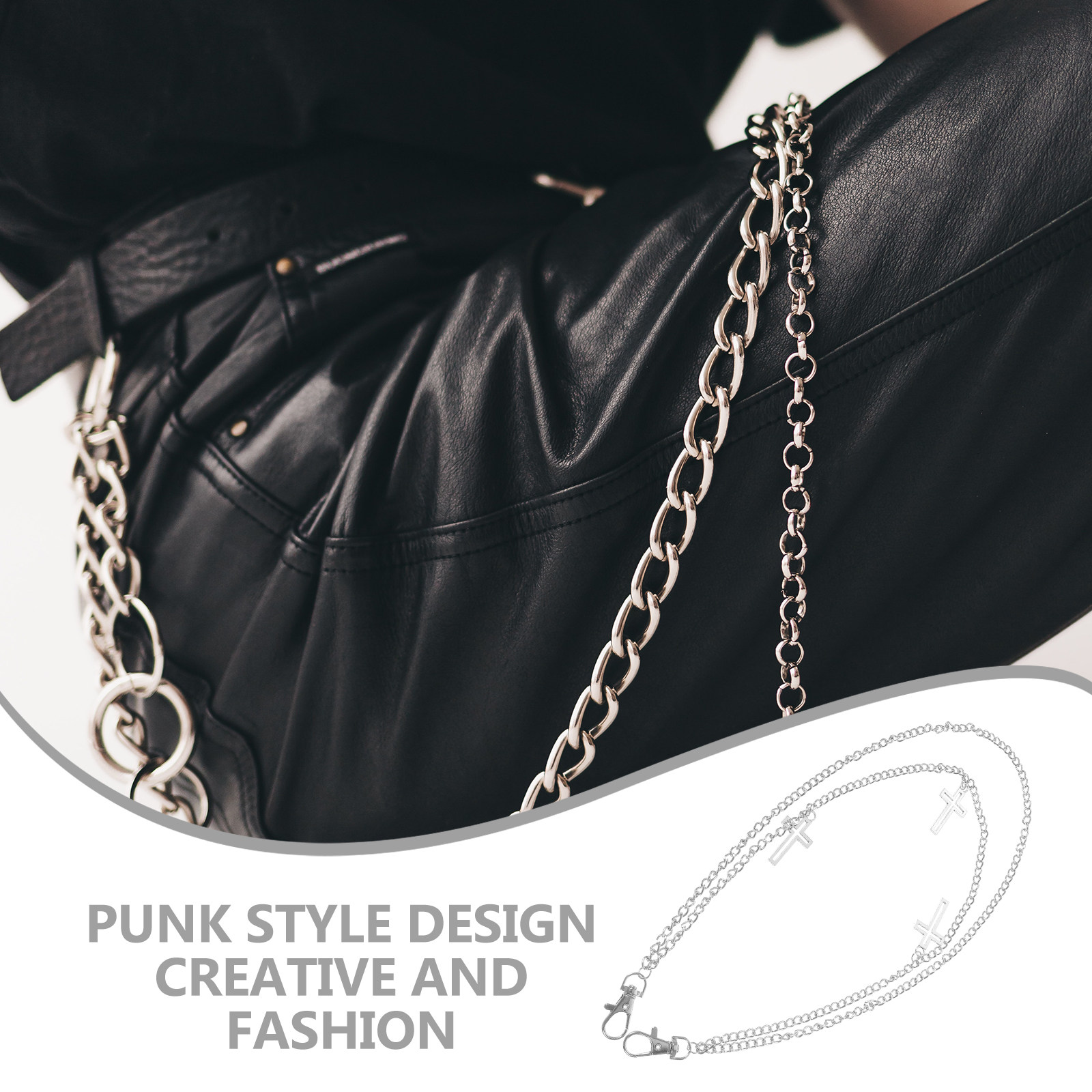 1 unidade de corrente de calça - Body Jewelry Ideas avaliação e preço