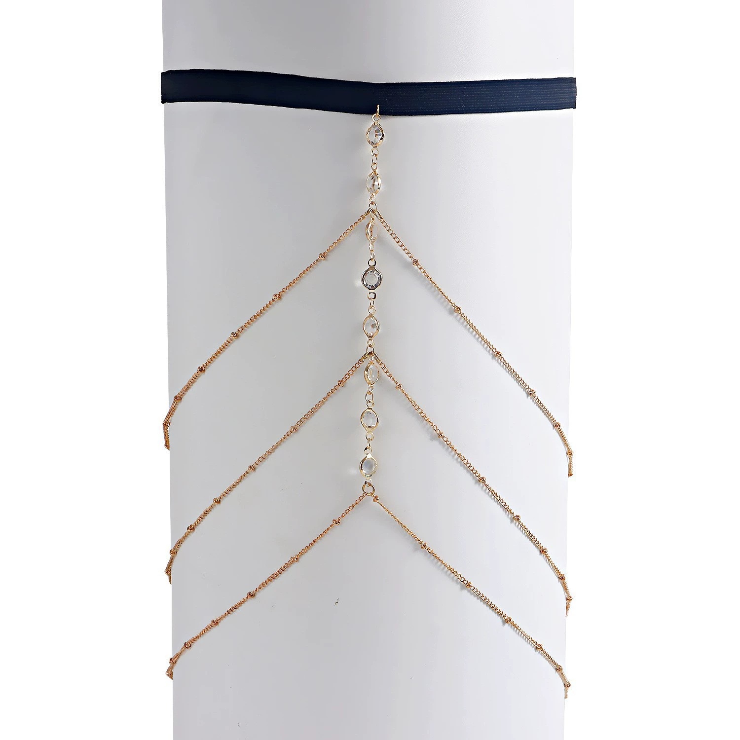 2025 novas mulheres boêmio cox - Body Jewelry Thigh Chain avaliação e preço