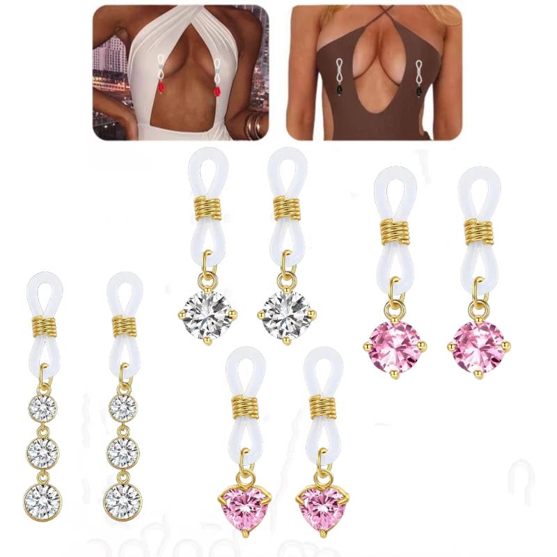 Anéis de mamilo sem necessidad - Body Jewelry Nipple Rings avaliação e preço