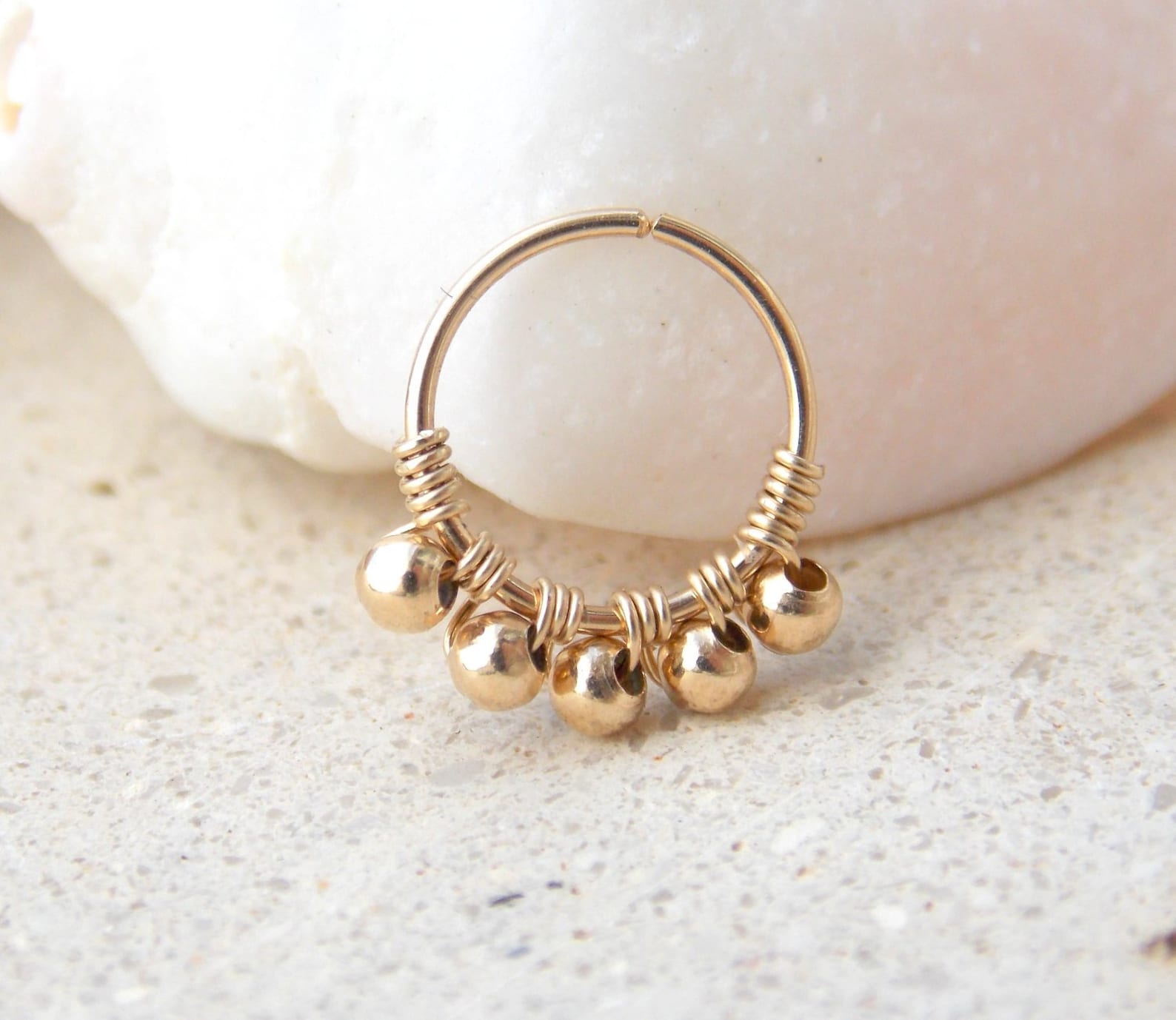 Piercing de Nariz em Ouro 14K  - Body Jewelry Hangers avaliação e preço