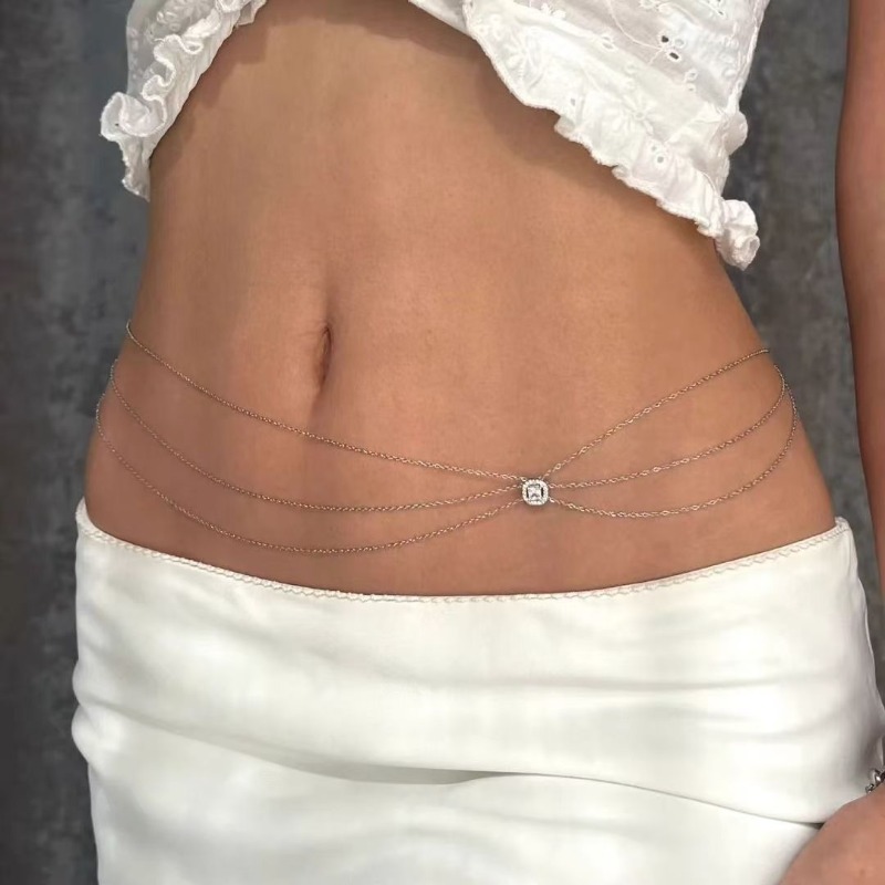 Cinto de Metal Luxuoso Multica - Body Jewelry Dress avaliação e preço