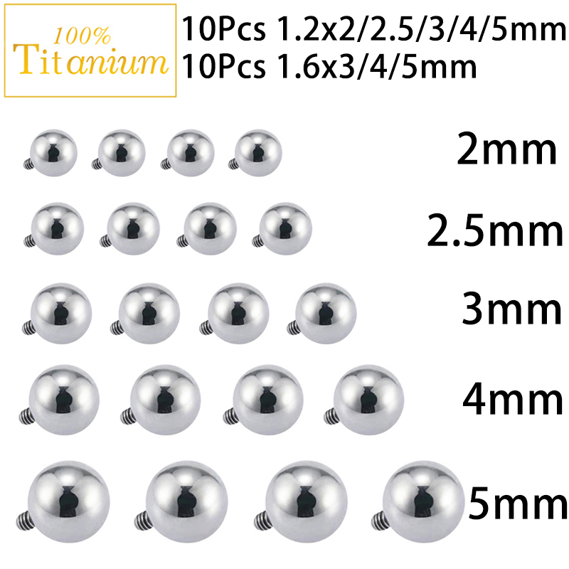 10pc grau de implante astm g23 - Body Jewelry Implant Grade Titanium avaliação e preço