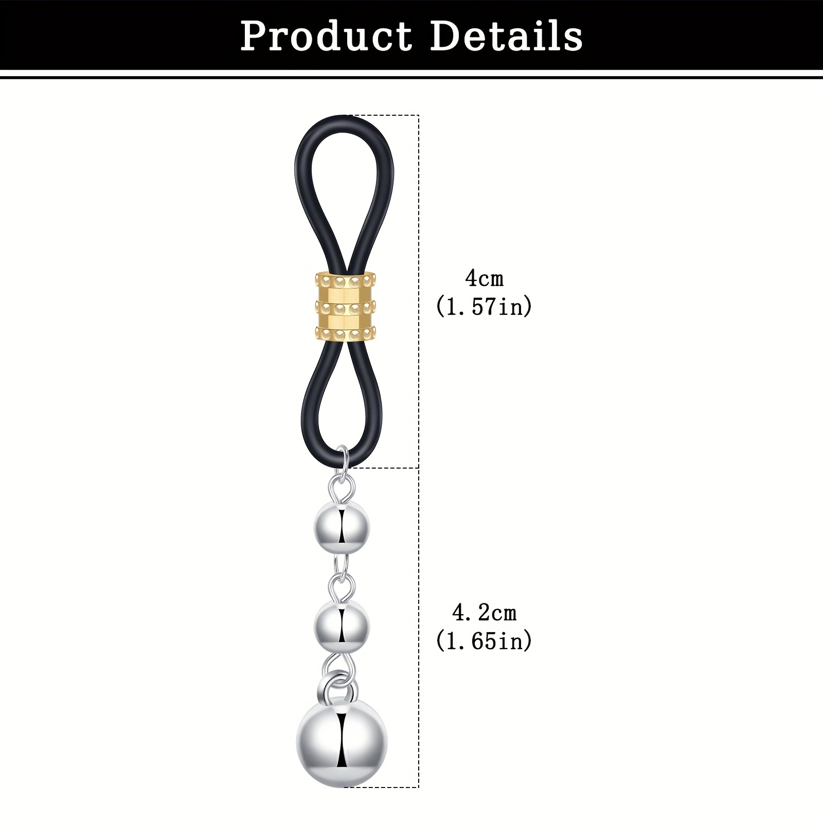 Anel de mamilo falso de aço in - Body Jewelry Nipple Chain avaliação e preço