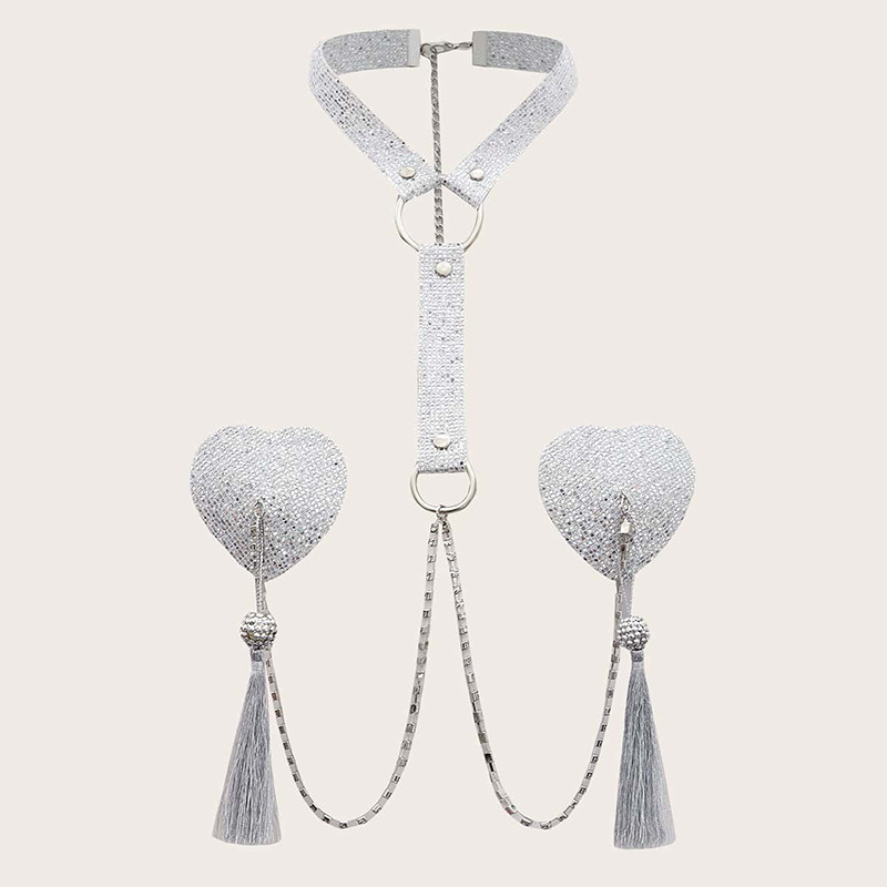Corrente de pastéis de franja  - Body Jewelry Nipple Chain avaliação e preço