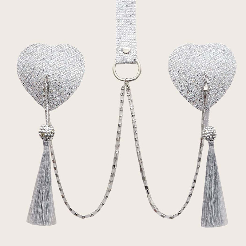 Corrente de pastéis de franja  - Body Jewelry Nipple Chain avaliação e preço