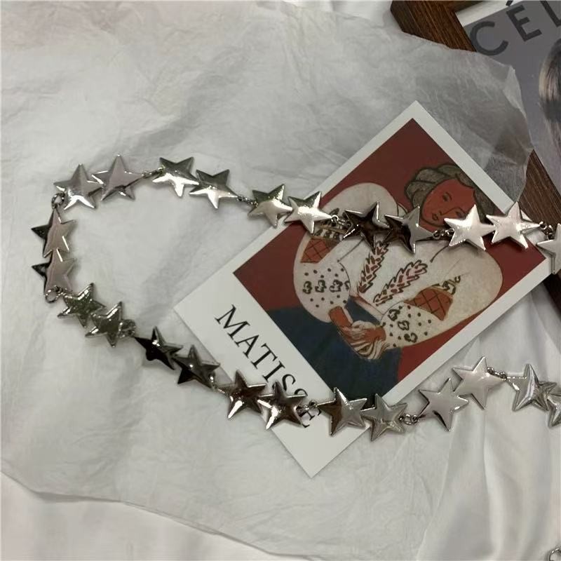 Cinto de corrente estrela ocid - Body Jewelry Dress avaliação e preço