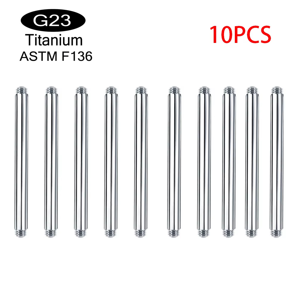 10 peças/lote ASTM F136 Titâni - Body Jewelry Implant Grade Titanium avaliação e preço