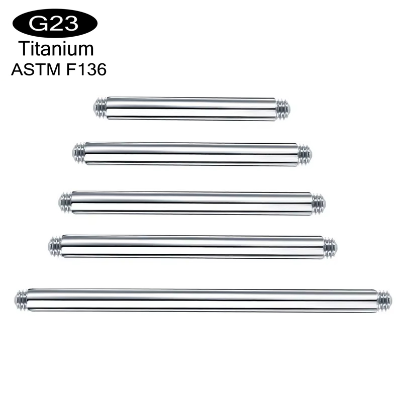 10 peças/lote ASTM F136 Titâni - Body Jewelry Implant Grade Titanium avaliação e preço