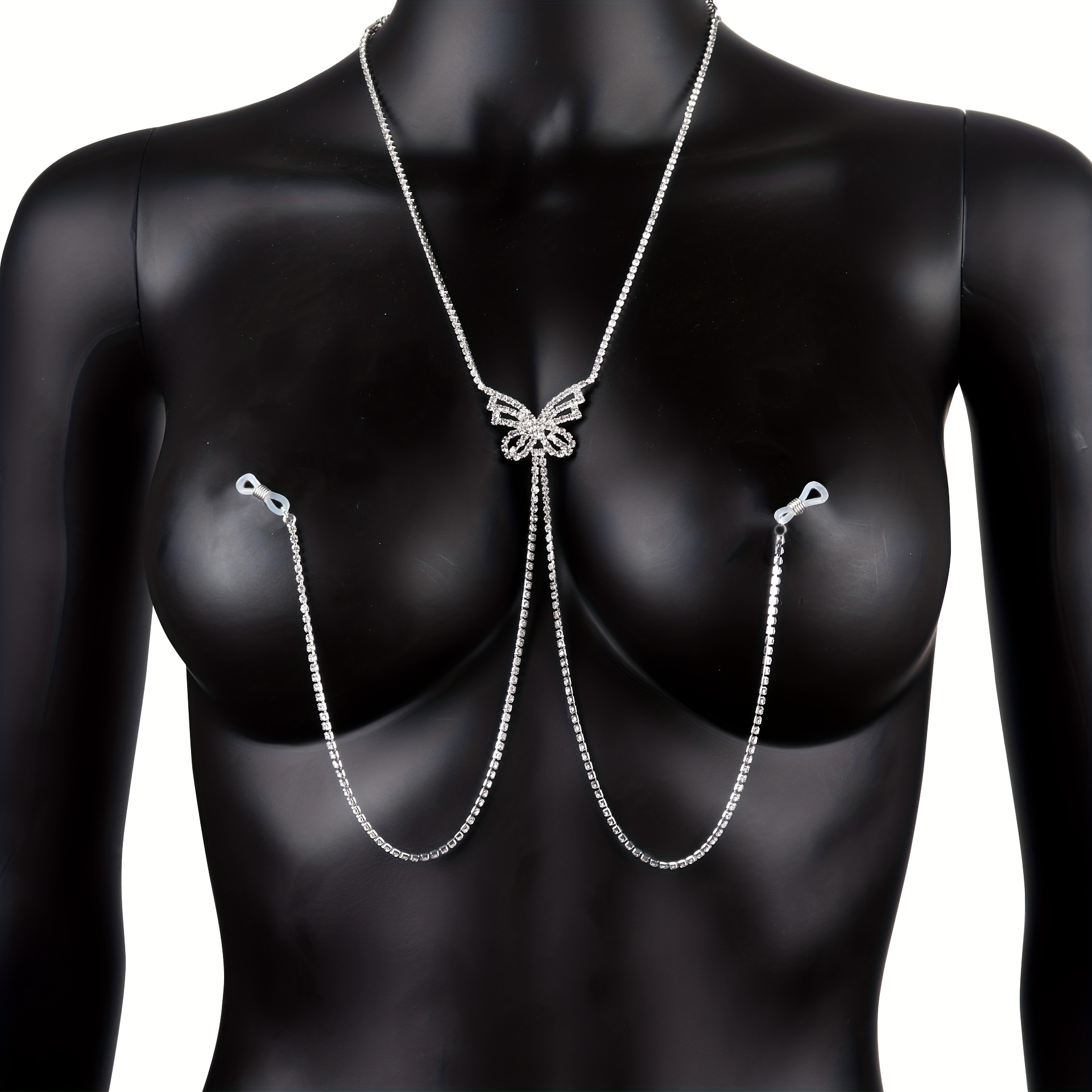 Borla Borla Mamilo Cadeia Para - Body Jewelry Nipple Rings avaliação e preço