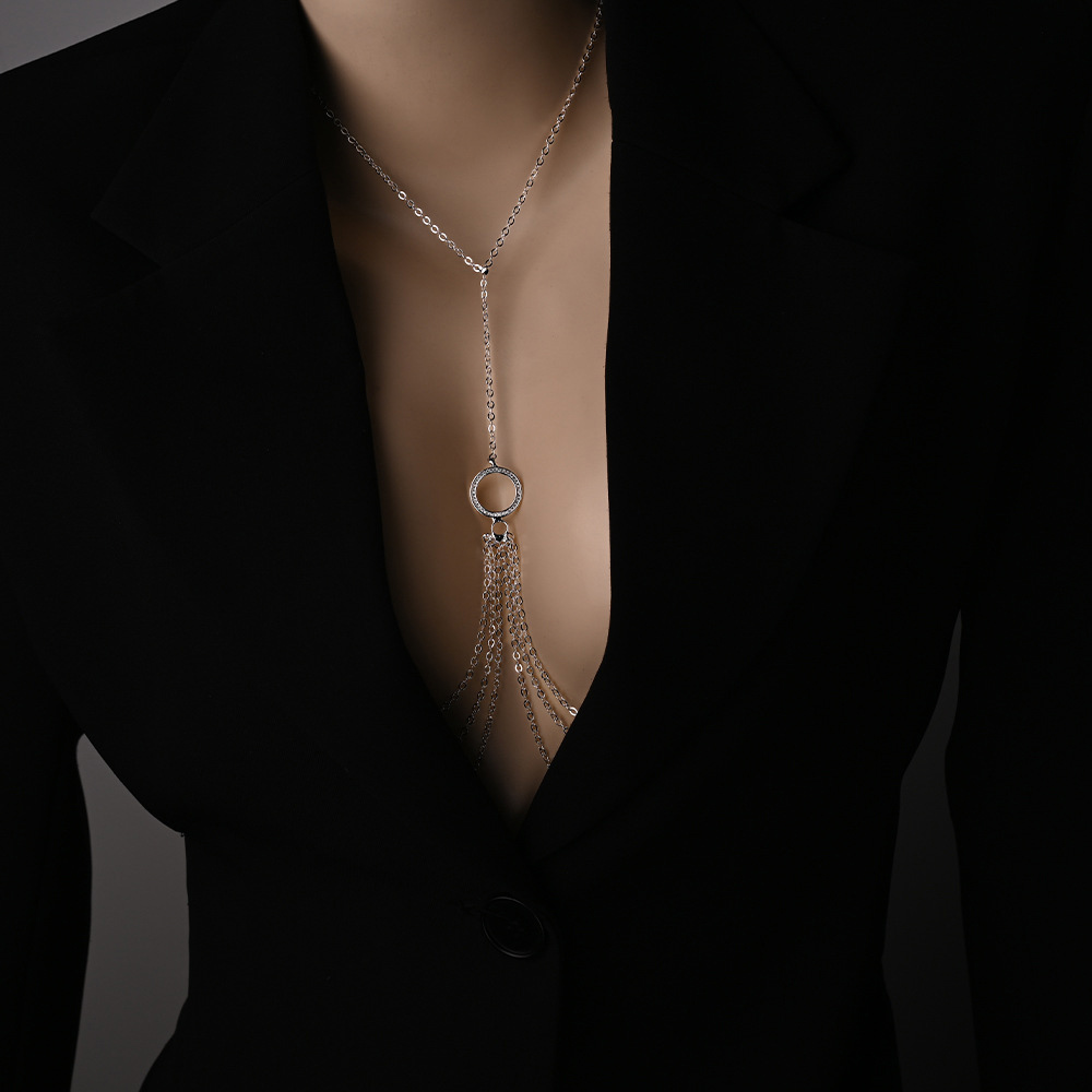 Correntes redondas ocas para m - Body Jewelry Nipple Chain avaliação e preço