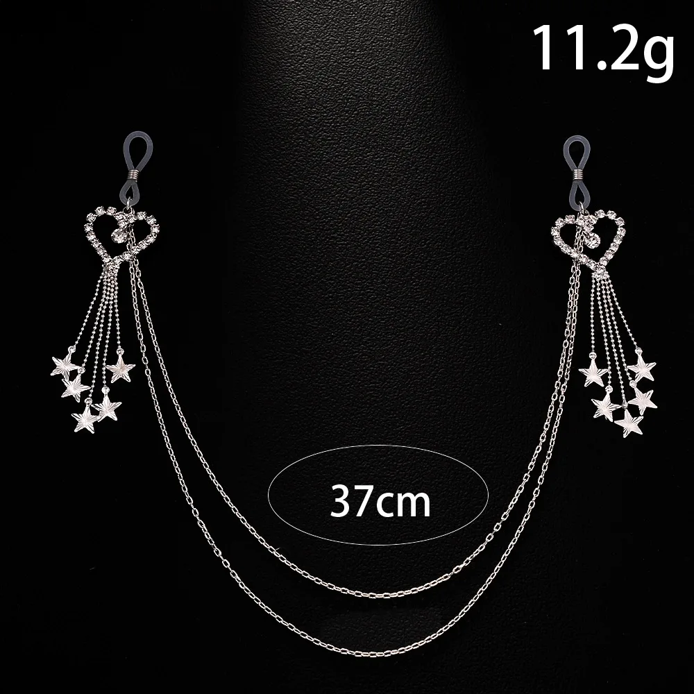 Stonefans borla estrela de cin - Body Jewelry Nipple Chain avaliação e preço