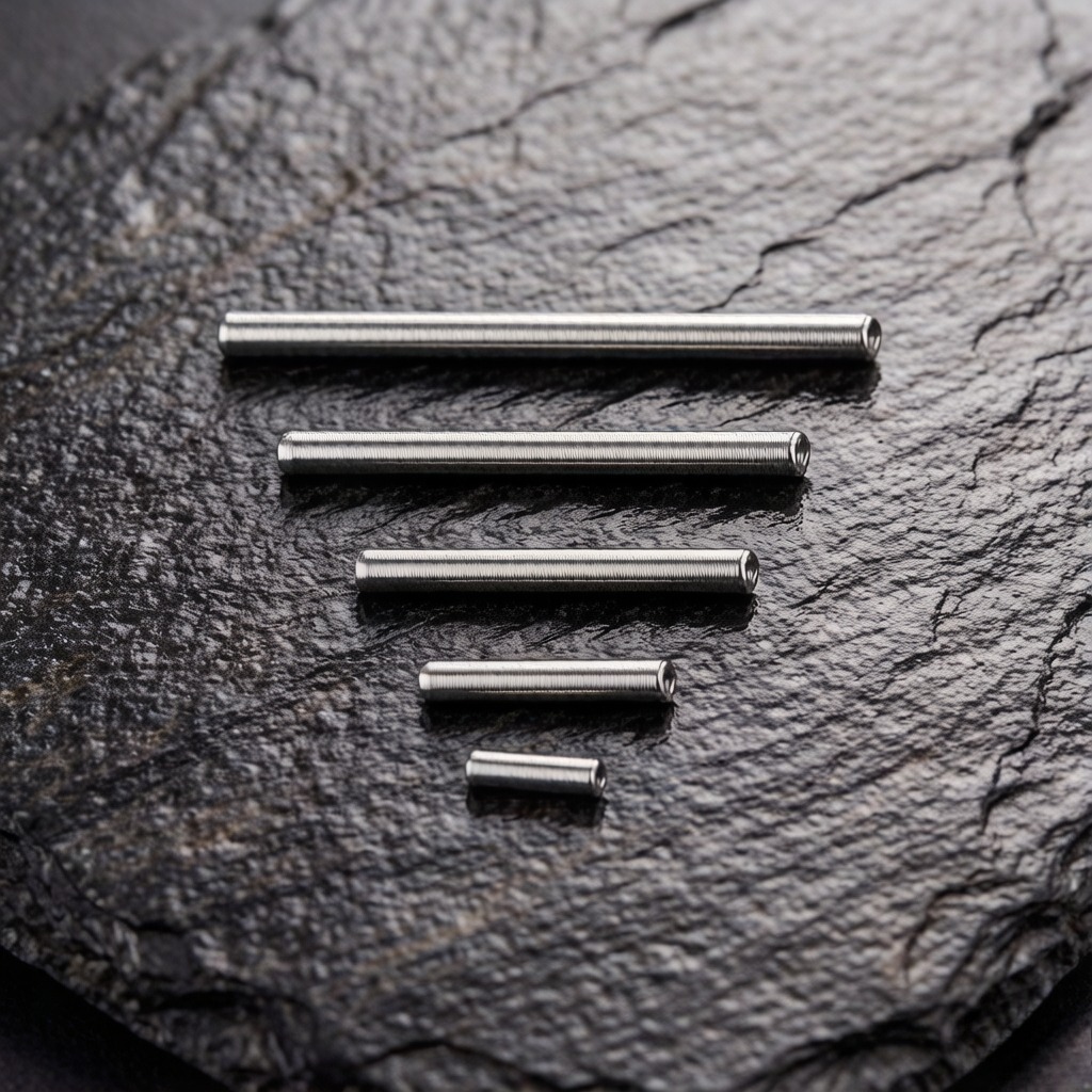 Atacado: Haste Reta de Titânio - Body Jewelry Implant Grade Titanium avaliação e preço