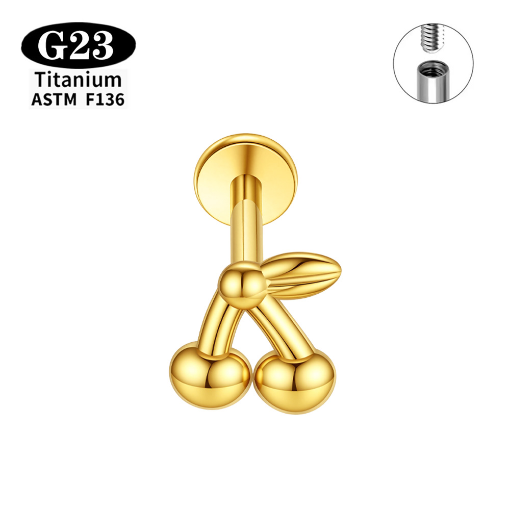 Piercing de titânio anodizado  - Body Jewelry Implant Grade Titanium avaliação e preço