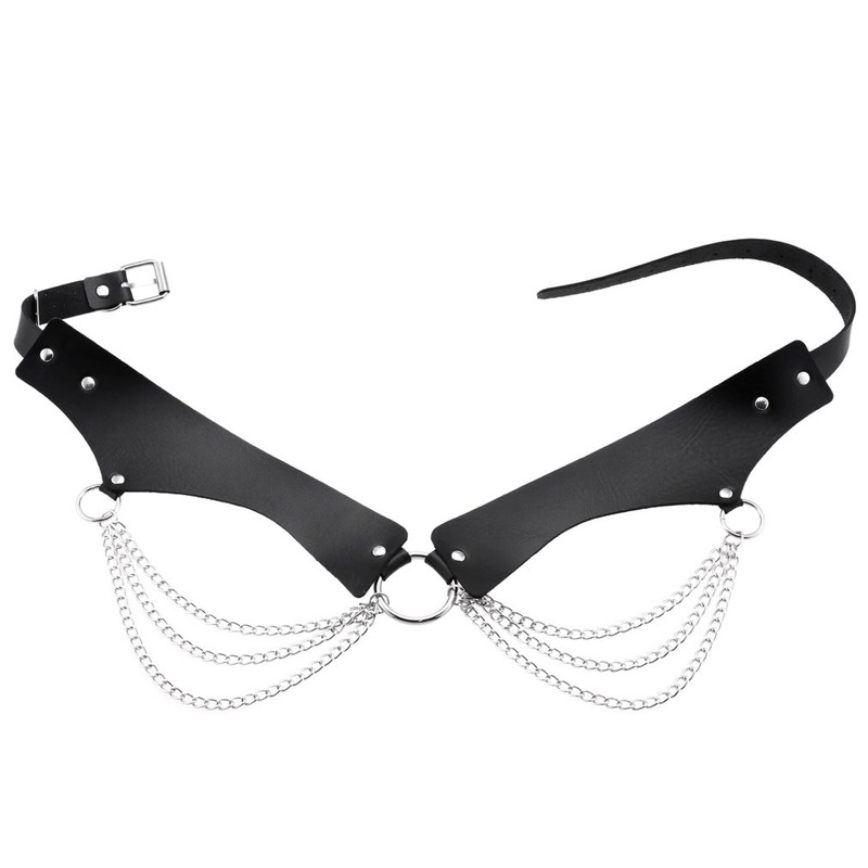 Couro do plutônio corrente cin - Body Jewelry Thigh Chain avaliação e preço
