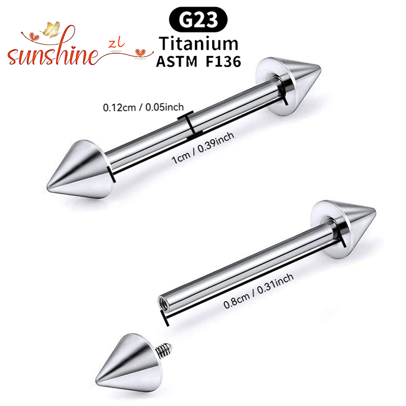 Barra de Titânio Grau Implante - Body Jewelry Implant Grade Titanium avaliação e preço